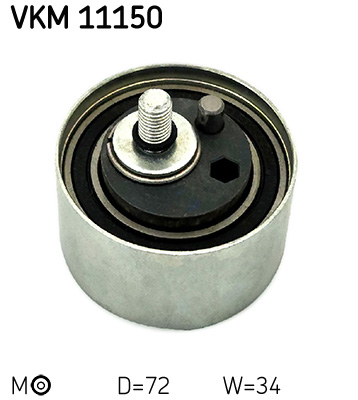 SKF Feszítőgörgő, vezérműszíj VKM11150_SKF